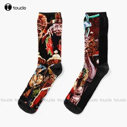 New Big Trouble In Little China  Ankle Socks Men Personalized Custom Unisex Adult  Teen Socks Halloween Christmas Gift