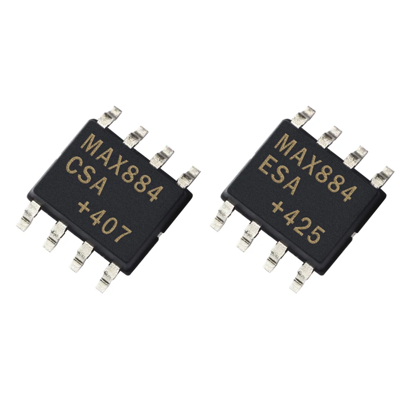 2 Pcs Polouta MAX884CSA MAX884ESA SOP8 Low Dropout Linear Regulator DIY Acoustic Components Kits Arduino Nano Integrated Circuit