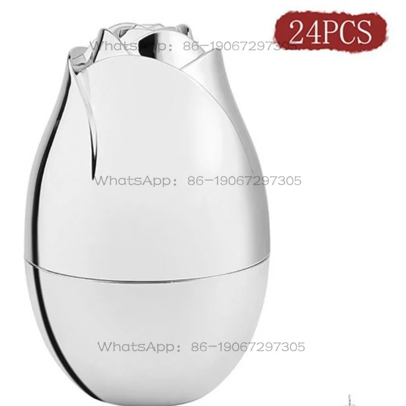 

Набор столовых приборов из нержавеющей стали «Большая роза»: ножи, вилки и ложки для западной кухни, 24 предмета, художественный декор, подарки