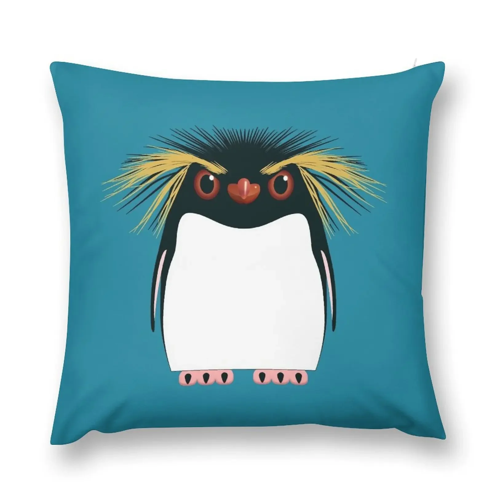 Rockhopper Penguin Throw Pillow Sofa Cushions Cover Decorative Sofa Cushions Decorative Cushions pillow