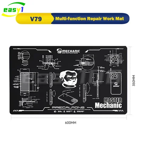 MECHANIC Antistatic Heat Insulation Pad V79  for Phone Maintenance Motherboard IC Chips Soldering Repair Mat