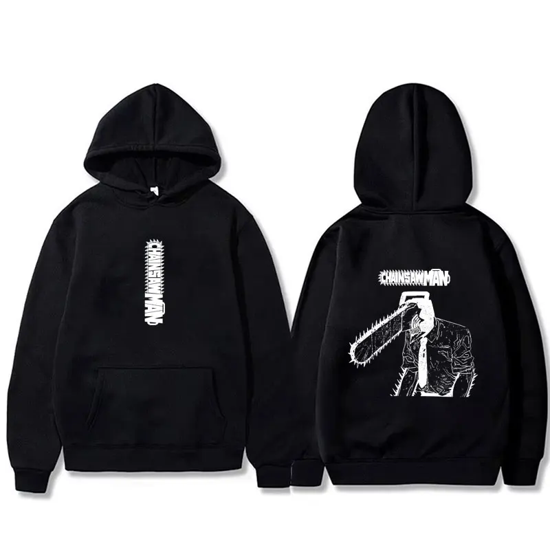

Japanese Anime Chainsaw Man Hoodie Denji Pochita Manga Graphic Hooded Sportswear Men's Women's Casual Oversized Pullover Hoodies