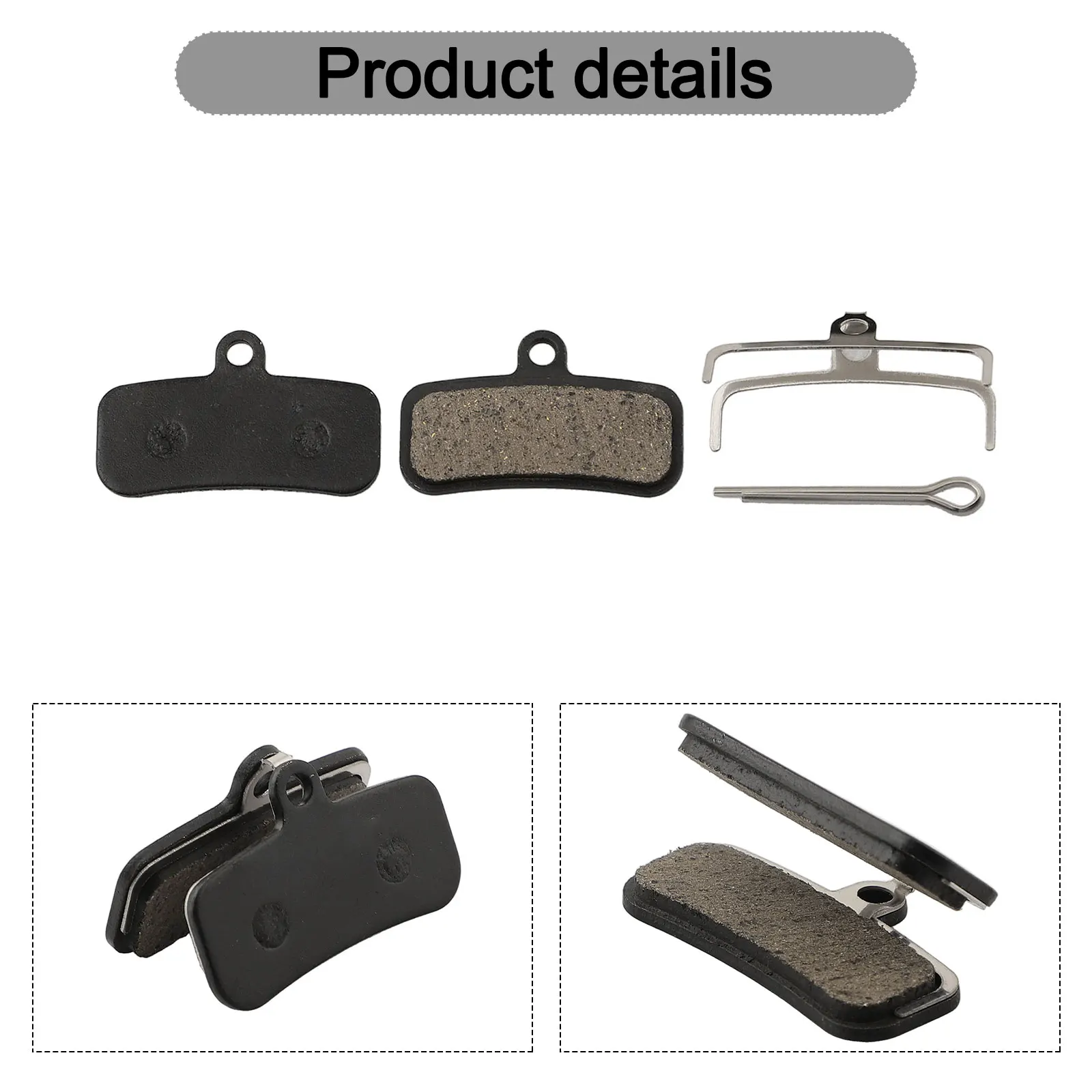 Practical Brake Pads Bicycle Accessories Pads Bicycle Components Brake Brake Pad Brake Pads Four-Piston Hydraulic