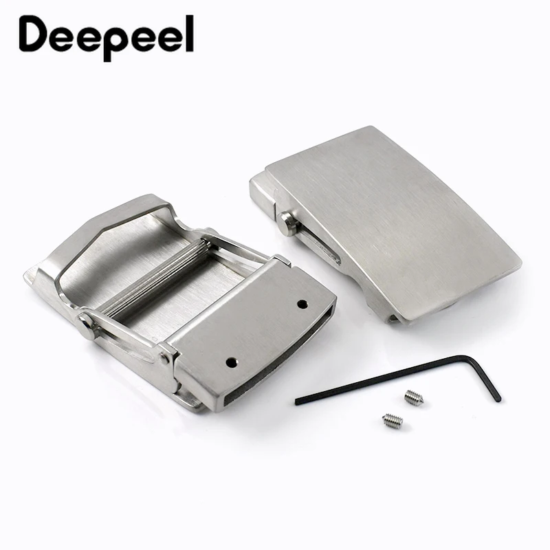 1Pc 36/39mm Rvs Mannen Gesp Roller Automatische Riemen Gespen voor 35/38mm tailleband DIY Lederen Craft Accessoires