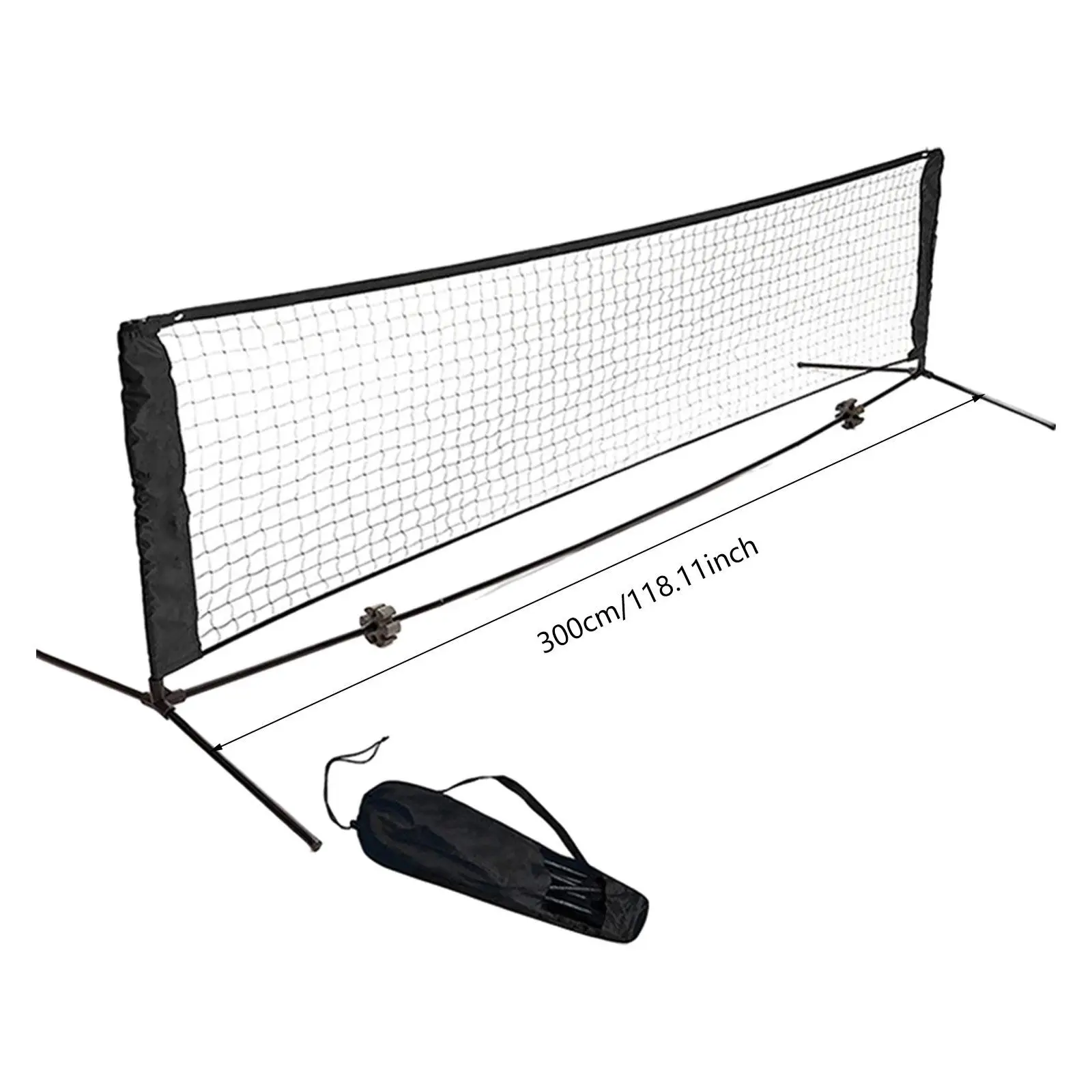 ポータブルピックルボールネット ピックルボールゲームネット 10フィート 便利な取り外し可能なスポーツ