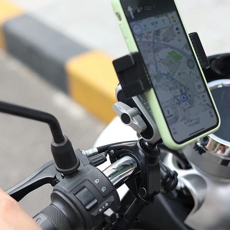 Para Gopro 11 10 9 8 accesorios de motocicleta soporte de cámara soporte de bicicleta para cámara de acción Insta360 DJI OSMO