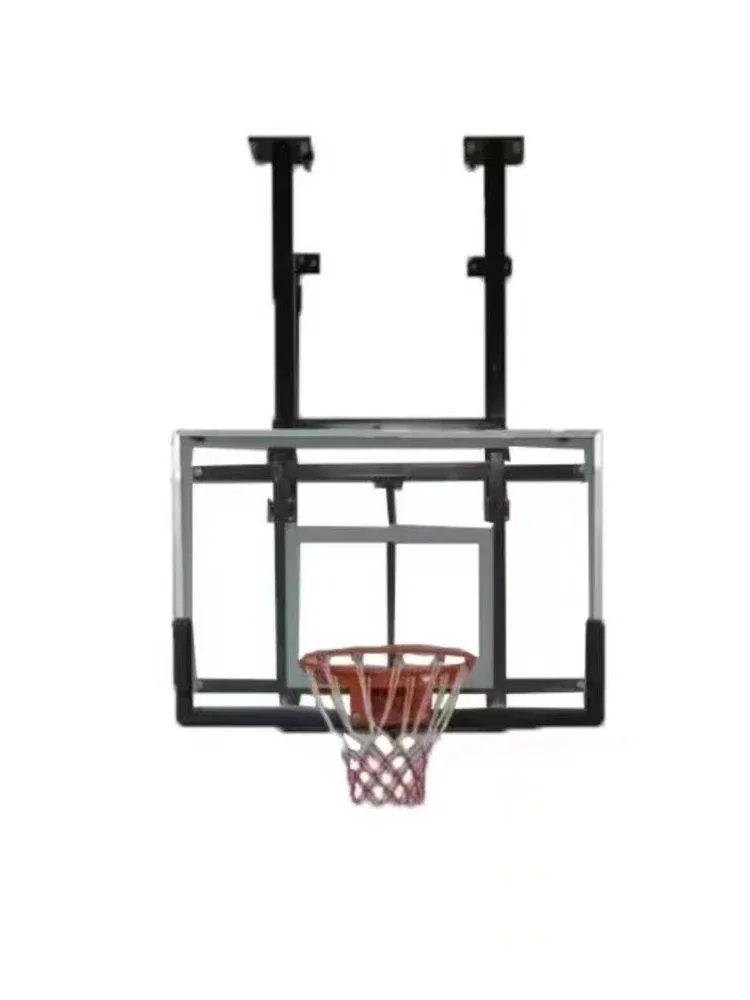 Suspended ceiling basketball hoop up and down children's vertical lift