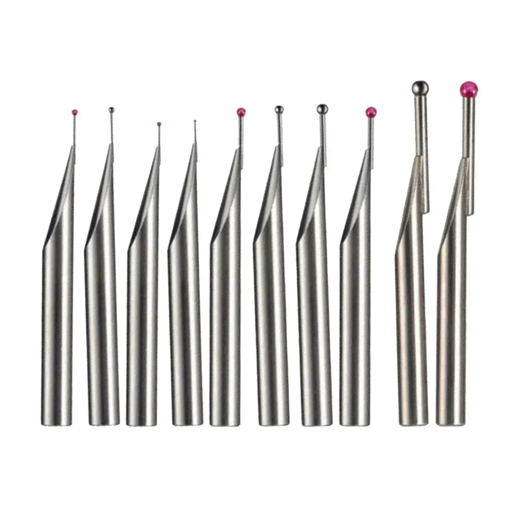 Inserto de Sonda Esférica de Carburo de 1-4mm para Mahr Fowler, Insertos de Sonda Esférica para Medidor de Altura y Medidas de 4mm de Carburo