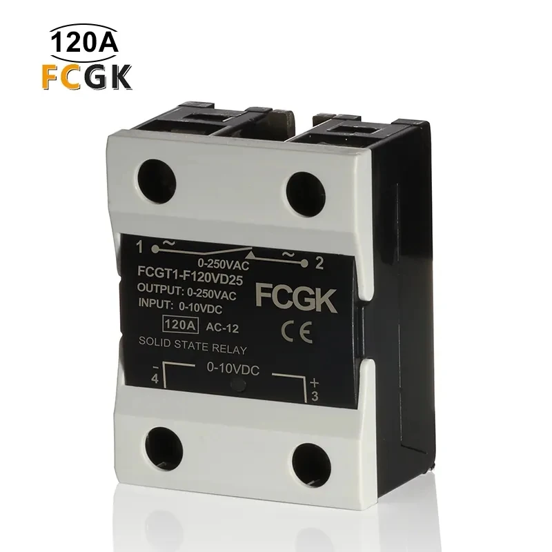 0-10V Controle Input Scr Regulator Enkele Fase Solid State Voltage Regulator 10A 25A 40A 60A 80A 100A 120A