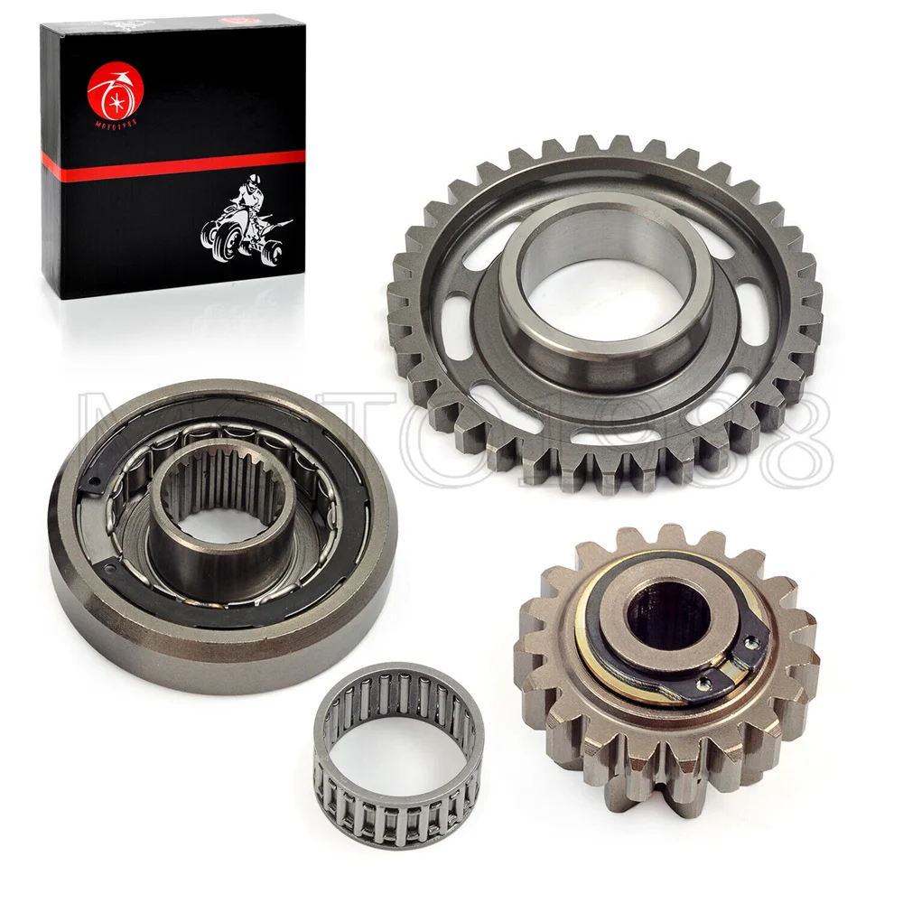 Starter Clutch And Driven Gear Reduction Gear For Honda CRF 450X 2005-2016 TRX 450ER 2006-2014