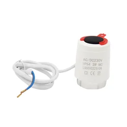 Radiatore attuatore termico elettrico 230V per riscaldamento a pavimento collettore NC SENZA valvola N58A