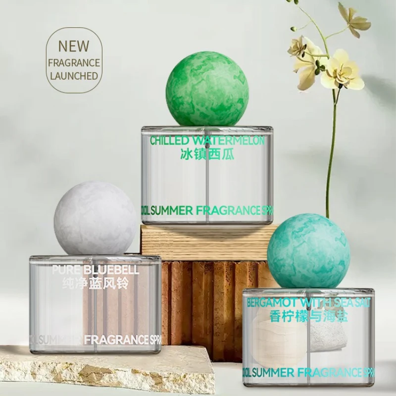 Nowy Perfumowany Spray Blue Wind Chime Arbuz Cytryna i Sól Morska Oryginalny Długotrwały Zapach Lekki Perfumowany Spray dla Kobiet