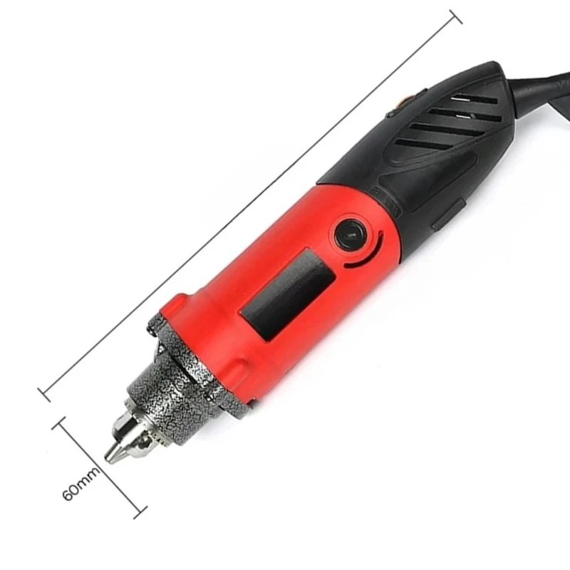 

220V Electric Drill Engraving Pen Handheld Die Grinder Tools Mini Drills Variable Speed Tools for Polishing and Sanding