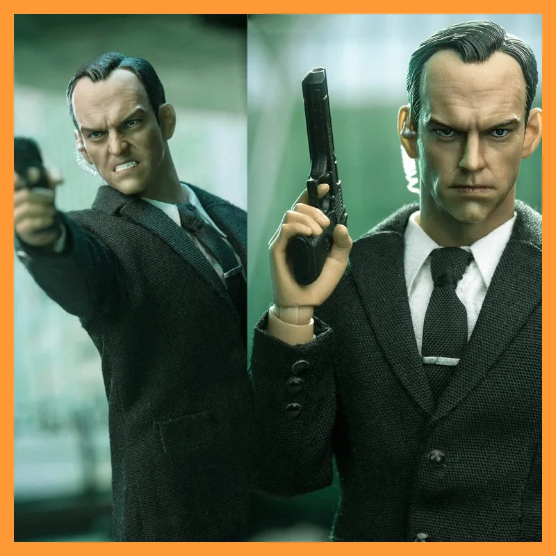 

In Stock PCTOYS PC026 1/12 Scale Collectible MIni Male The Matrix Agent 6 inches Solider Action Figure Model toys for Fans