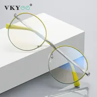VICKY, gafas graduadas redondas Retro para miopía, hipermetropía para mujeres, lectura CR39, montura de gafas ópticas antiluz azul PFD3082