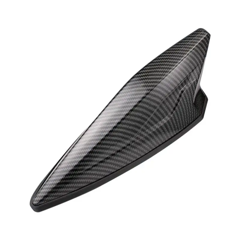Universal Shark Fin Shape Car Decoration Radio Aerials Antenna, Car Roof Decorative Antenna, Adhesive Non-destructive Install