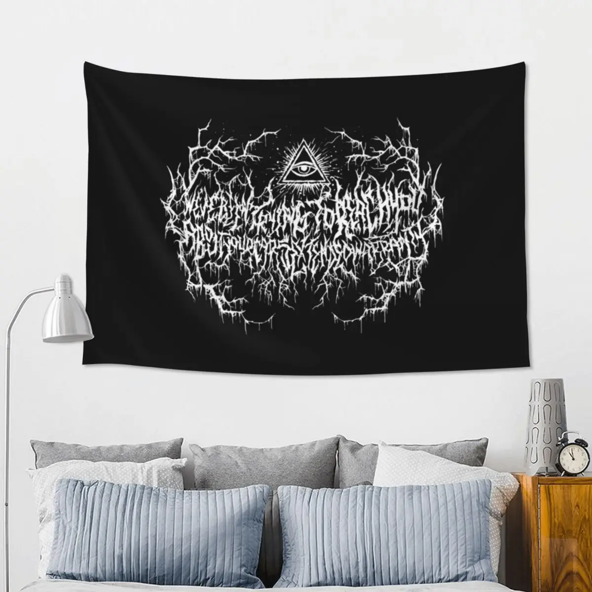 We've Been Trying To Reach You About Your Car's Extended Warranty Death Metal Logo Tapestry Aesthetic Home Decoration Tapestries