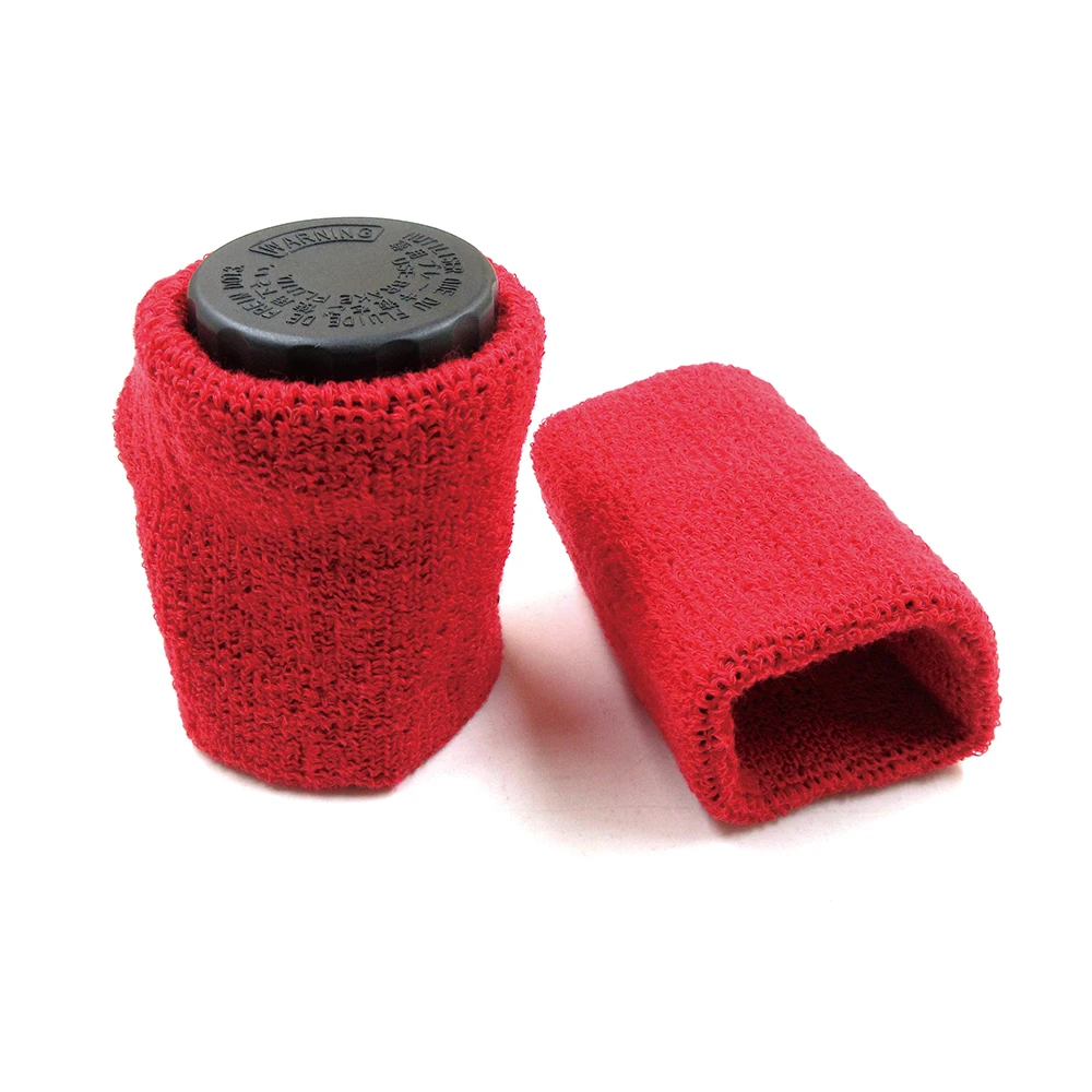 Motorcycle Front Fluid Oil Brake Reservoir Sock Protective Cotton Cover Parts For Ducati Panigale Monster 821 848 1299 1198 1199