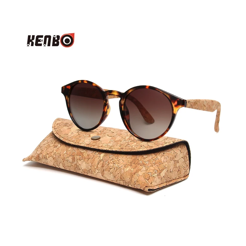 Kenbo 2025 New High Quality Oval Wood Bamboo Grain Polarized Sunglasses Classic Fashion Driving UV400 Sun glasses Women Men