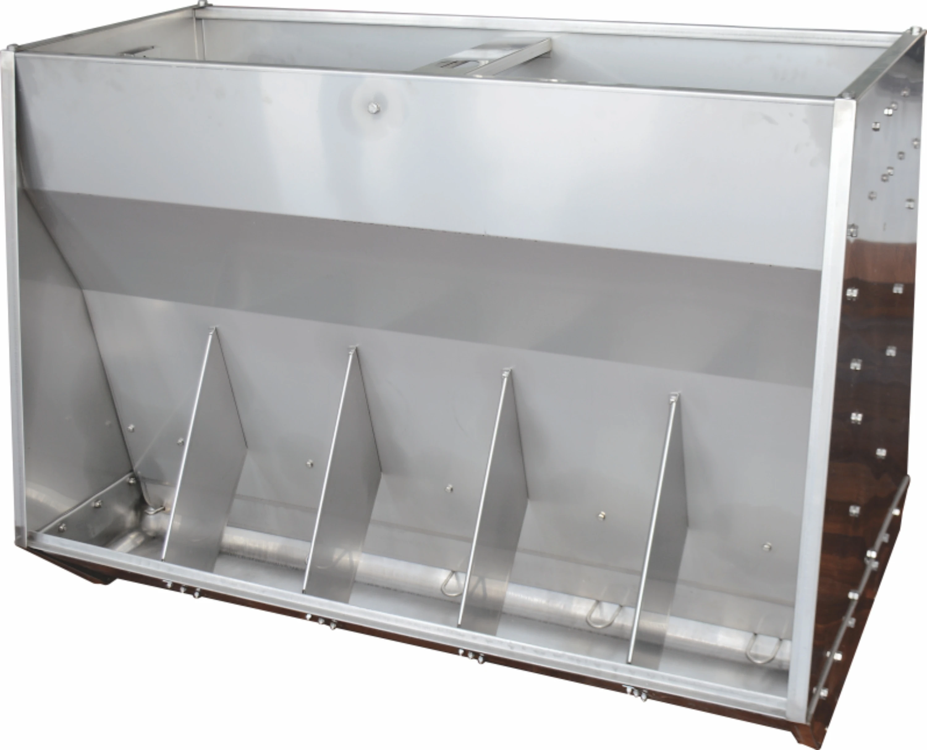 Doppelseitiger automatischer Futtertank für Schweinezucht