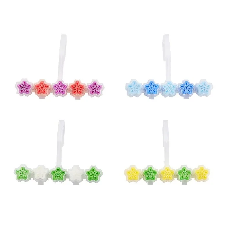 Toilet Cleaning Block Blue Bubble Hanging Basket Antibacterial Deodorizing Multi-effect Tank Cleaner Bathroom Scale Remover view 6