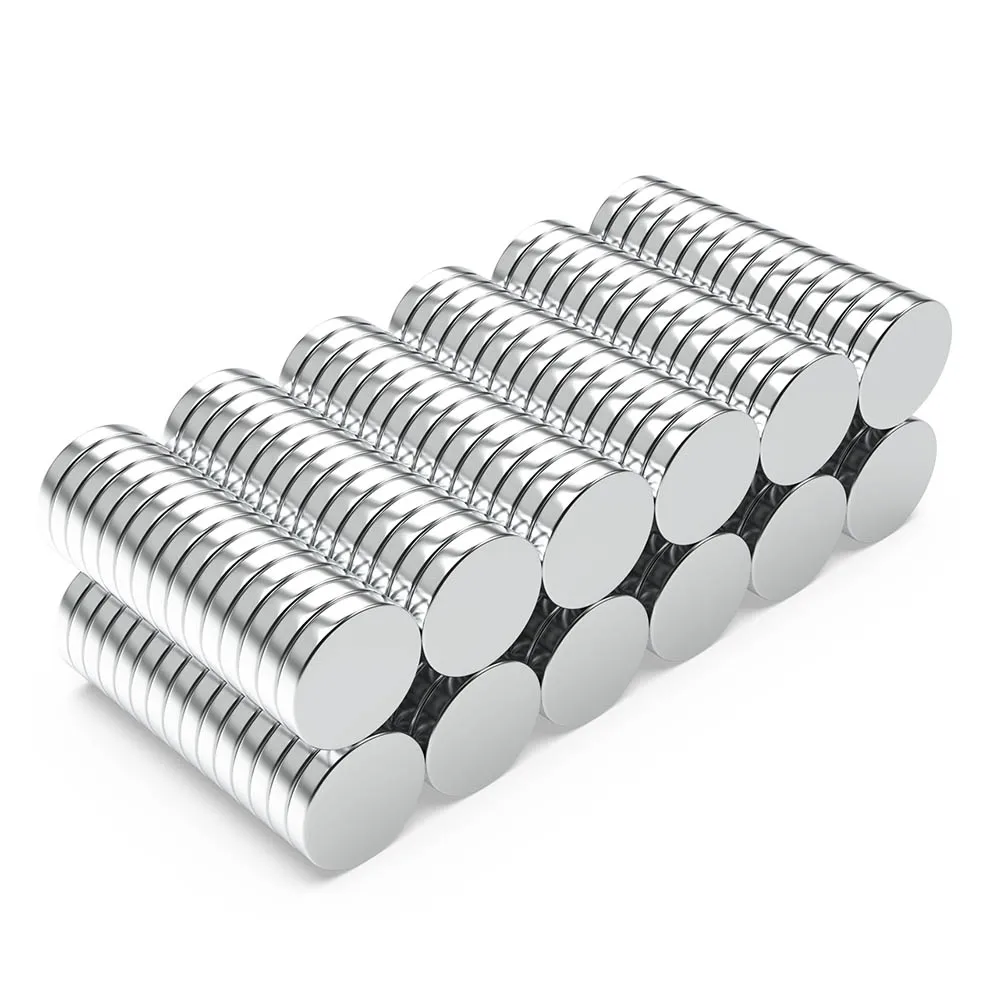 Imán de neodimio súper fuerte N35 de 16x3mm, imanes magnéticos permanentes potentes redondos NdfeB, imanes para refrigerador 16*3