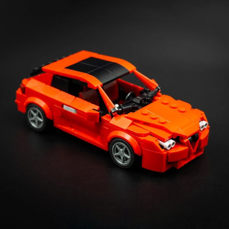 Speed Hypercar Model MOC Building Top Tier Sports Car Brera Modular Technology Gifts Holiday Assemble Toys Suit Display