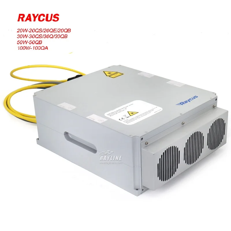 Original RAYCUS 20W 30W 50W Power Q-switched Pulse Fiber Laser Source Module GQM 1064nm For Fiber Laser Marking Cutting Machine