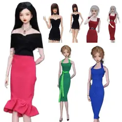 Ropa informal para muƱeca Barbie, vestido de princesa a la moda, camisa, abrigo, traje para muƱeca Xinyi FR ST PP Blythe, 30cm, 1/6