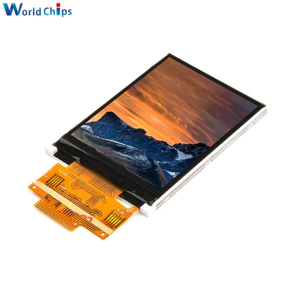 2.4 Inch TFT High Definition LCD Color Screen ILI9341 Driver 18 PIN 4 Wire SPI Interface 240x320 Display Module without Touch