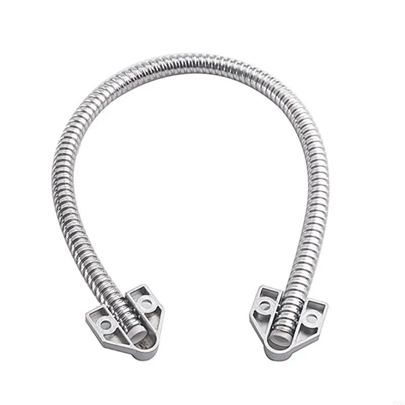 Fio metal com loop porta com extremidades liga fácil comprimento instalação 16 polegadas