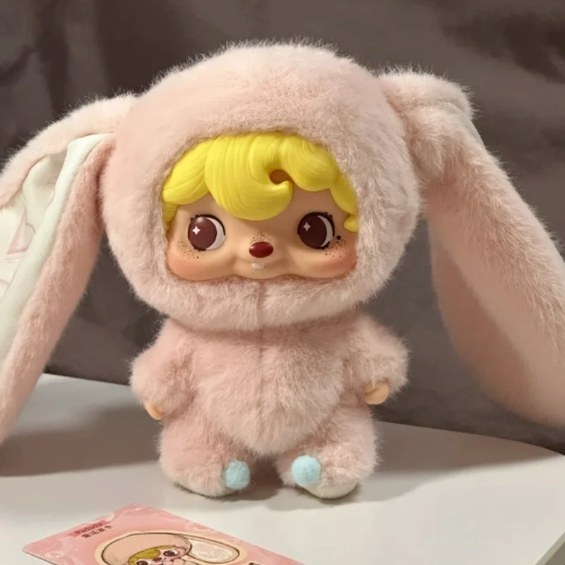 حقيقية Pouka Pouka سلسلة دمية الفينيل صندوق أعمى Kawaii حقيبة المعلقات ديكور Pouka الشكل جمع صندوق غامض لعبة عصرية الهدايا