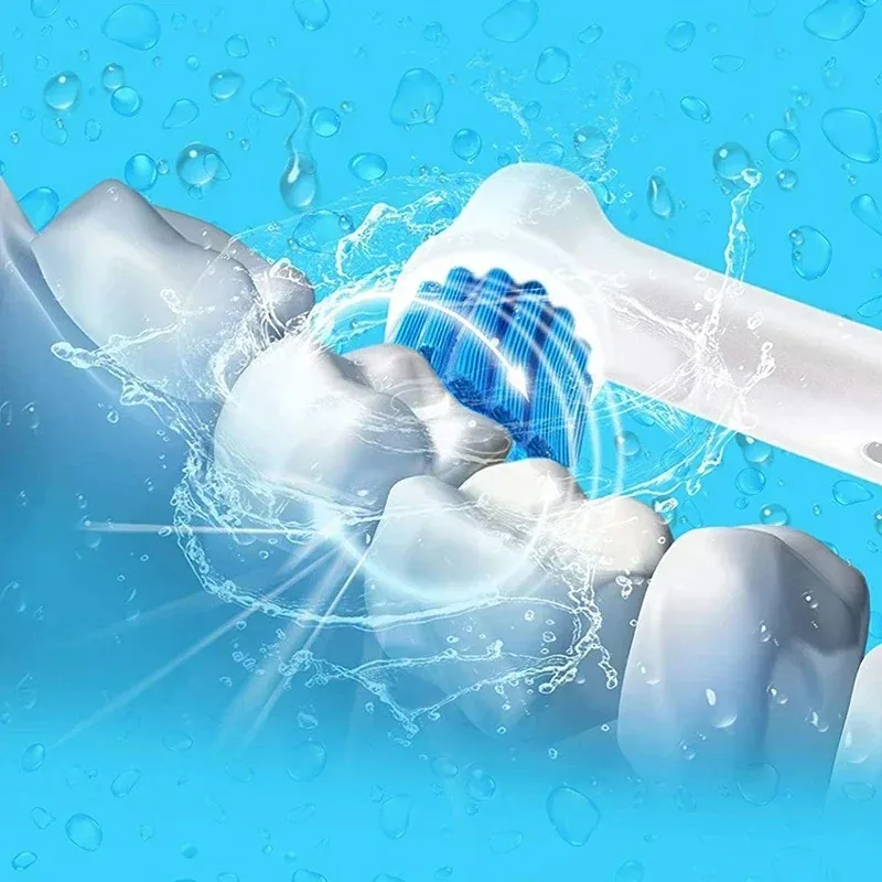 2Pc Replacement Brush Head For Oral B io10/9/8/7/6/5/4/3/2 Cross Clean Action Electric Toothbrush Heads Suitable Nozzle