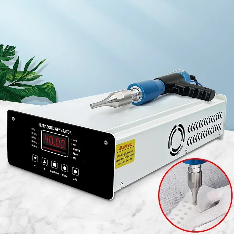 

Hand-held Portable Ultrasonic Welder Spot Welding Machine for Plastic Fabric Welding