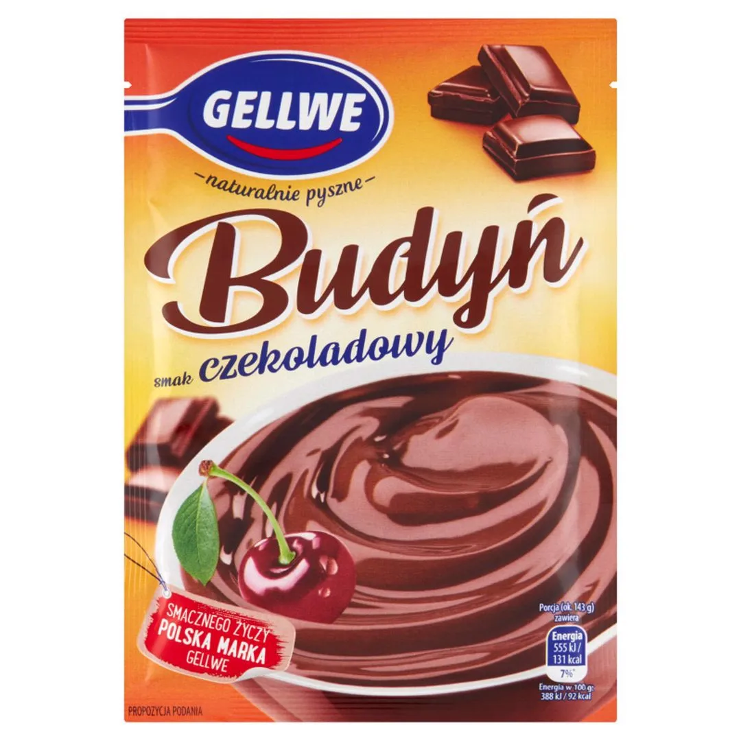 Budyń czekoladowy Gellwe deser instant