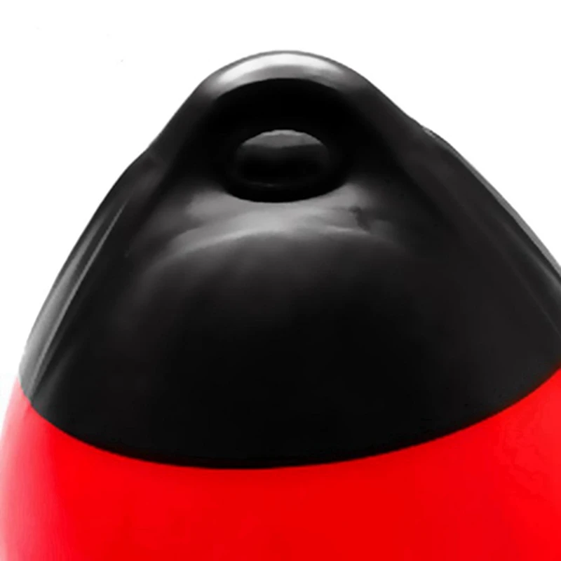 3X Heavy Duty PVC Boat Fender Ball Round Anchor Buoy Dock Bumper Ball Inflatable Protection Marine Mooring Buoy Red