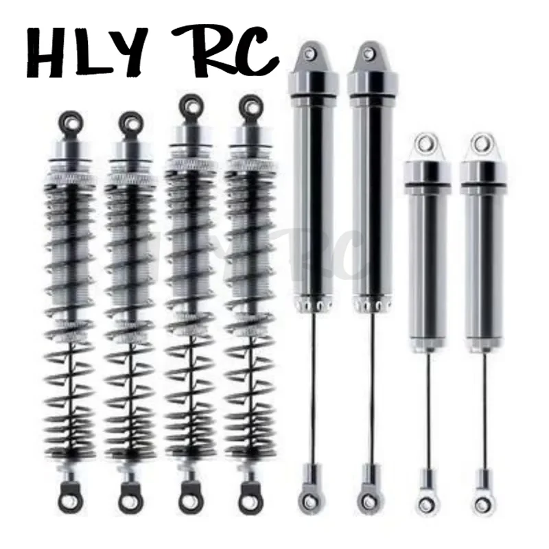 8Pcs Aluminum Alloy Front Rear Oil Hydraulic Shock Absorber 135/138/160mm for RC Car Traxxas 1/7 UDR Unlimited Desert Racer