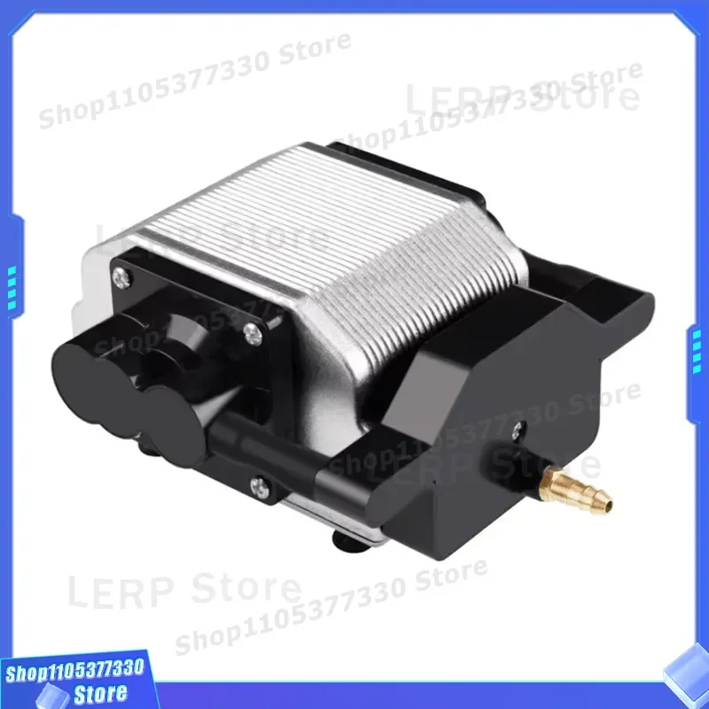 Mini Portable Electric Air Compressor High Pressure DC Aluminum Pool Pump Compact Design for Inflatable Toys and Swimming