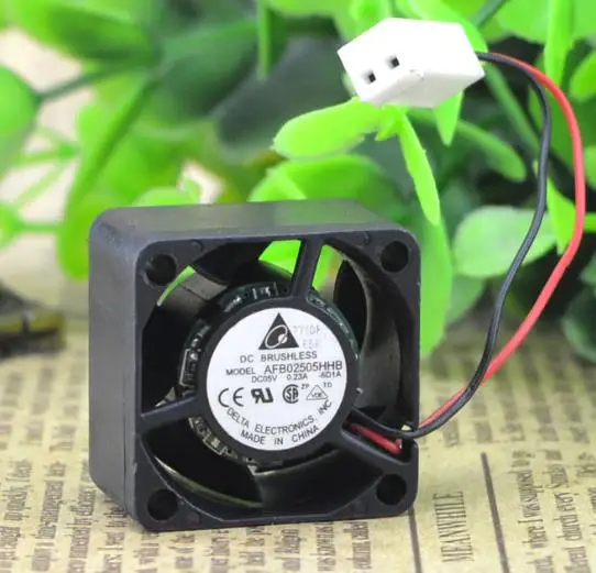 Original CPU Cooler Fan for Delta AFB02505HHB 5V 0.23A 2.5CM 2515 Mute Cooling Fan 25*25*15mm