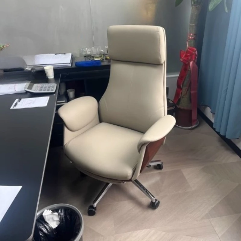 

Swivel Desk Luxury Office Chair Study Ergonomic Modern Office Chair Mobile Makeup Lazy Nordic Sillas De Oficina Home Furniture