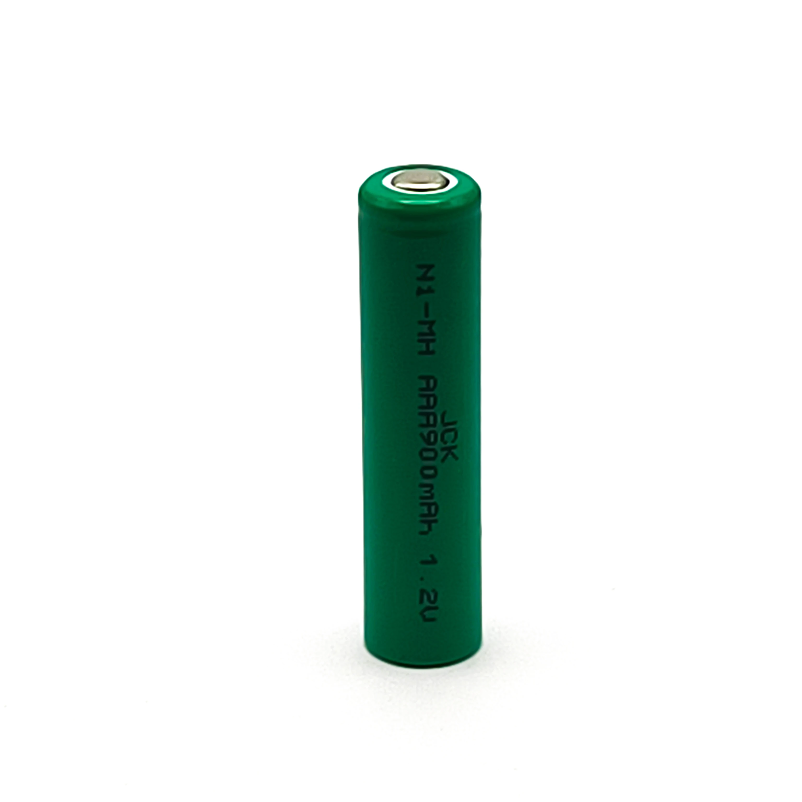 JCK 1Pc Flat Top 1.2V Nimh 900mAh AAA Battery Cell with Max 2.0C Discharge Rate