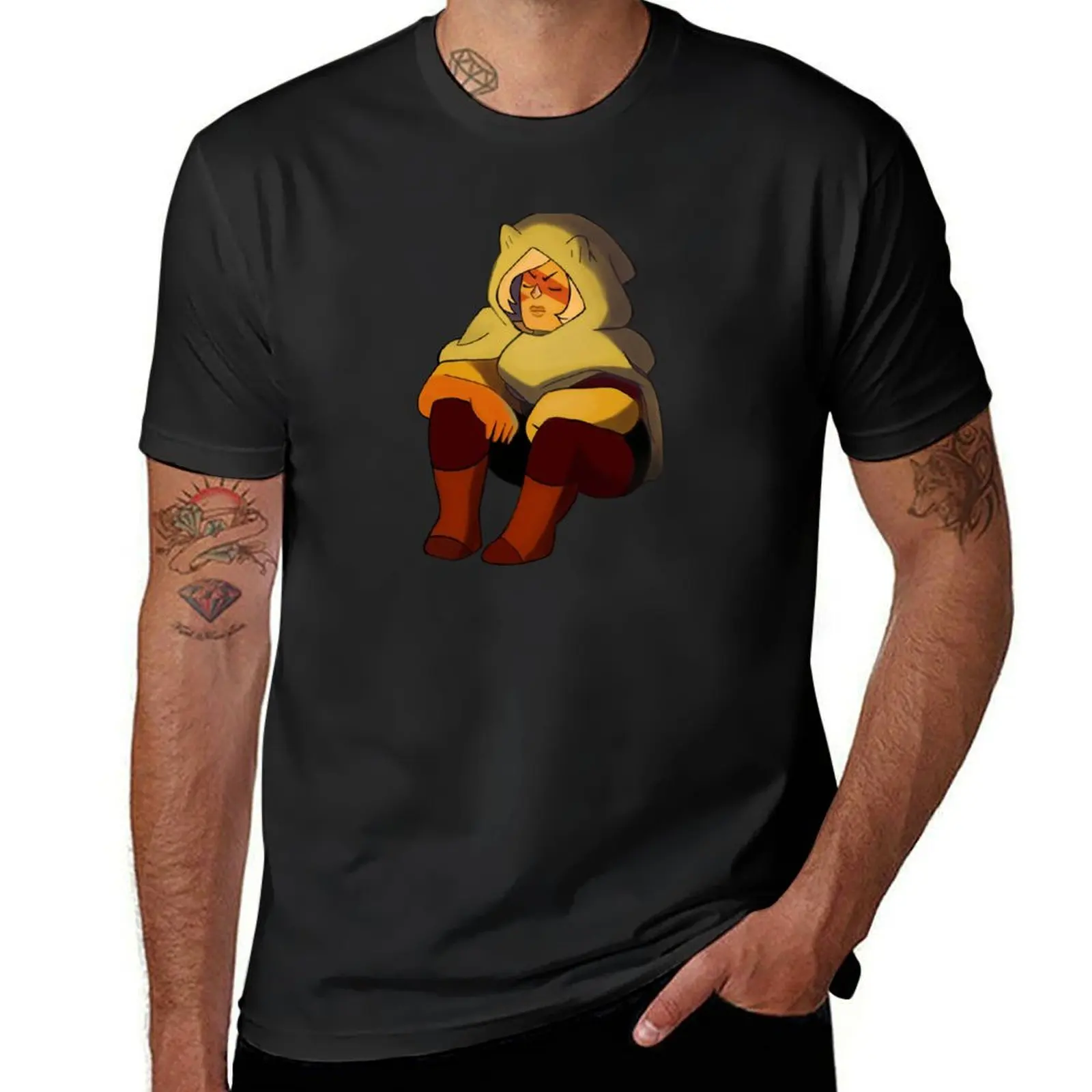 Cloaked Jasper T-Shirt anime tees men clothing