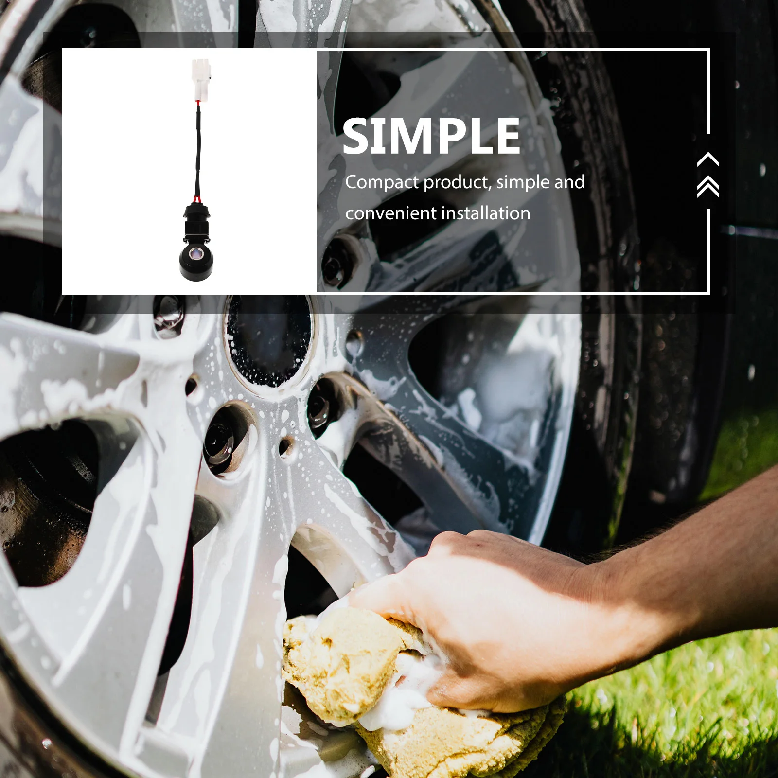 وحدة استشعار التدق المتكاملة، كشف تدق المحرك عالي الدقة، سهل التركيب، مستشعر مولد الأسلاك المتوافق