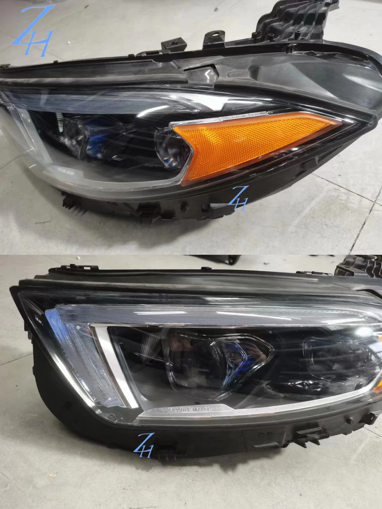 For 2018-2024 Mercedes-Benz CLS W257 automotive headlights CLS260300350LED geometric multi-beam headlight assembly USA