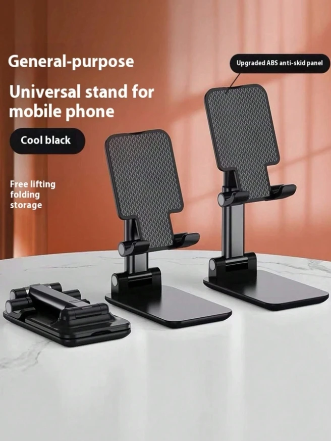 

1pc adjustable multi-purpose mobile phone and tablet stand, foldable and lazy mobile phone stand, suitable for dormitory use