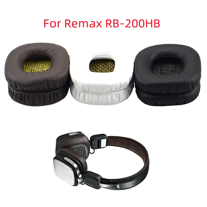 200HB Ear Pads Headphone Earpads for REMAX RB-200HB Cushion Replacement Cover Earmuff Repair Parts Earphone Accessories