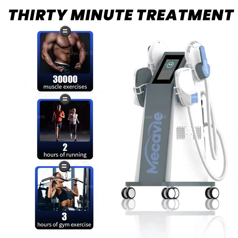 

Портативный аппарат MECAVIE EMS для коррекции фигуры и сжигания жира: функции похудения, тонизирования и подтяжки кожи для живота и ног, для домашнего и салонного использования