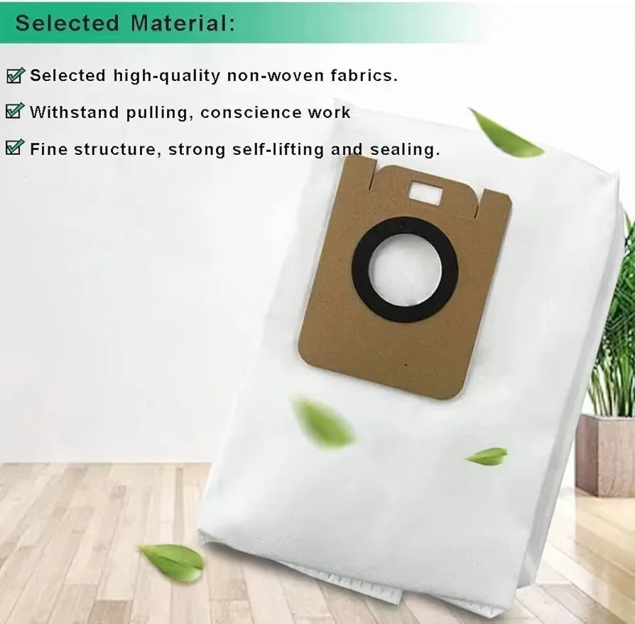 Dust Bag For Dreame Bot Z10 Pro / L10 Plus Auto-Empty Robot Vacuum 4L Dust Bag Replacement Cleaner Spare Parts Accessories