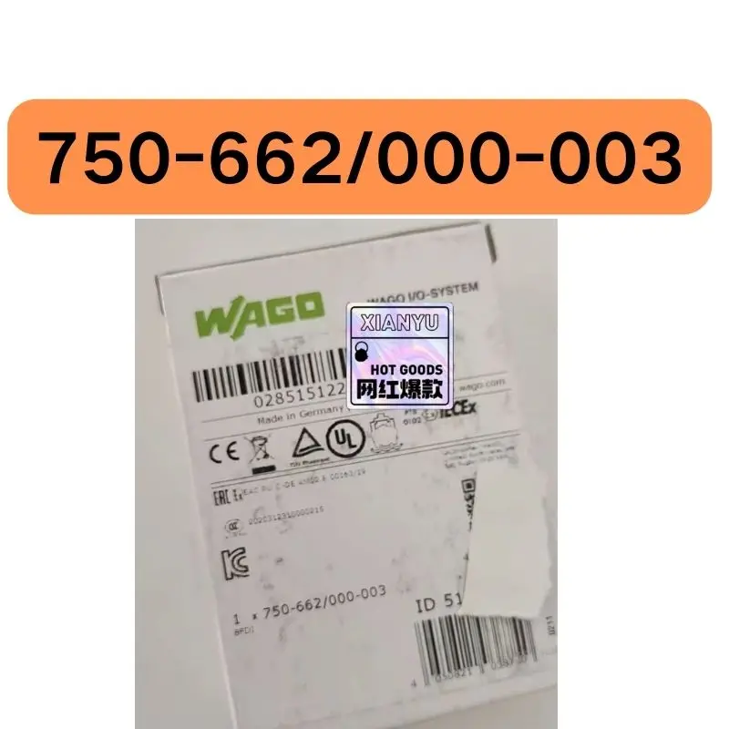 

New security module 750-662/000-003 in stock for quick delivery