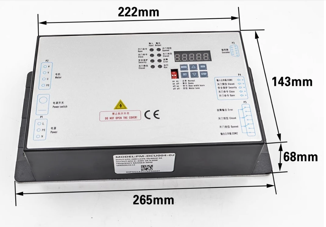 

elevator door machine inverter PM-DCU004-02 01 Southeast, Sydney, Meilun